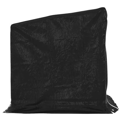 Firewood Rack with Rain Cover 101x61x110.5 cm Galvanised Steel