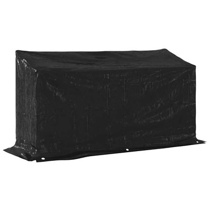 Firewood Rack with Rain Cover 200.5x60.5x110.5 cm Galvanised Steel