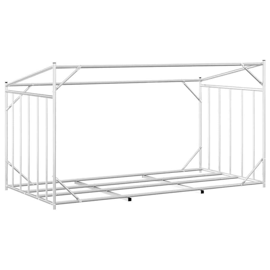 Firewood Rack with Rain Cover 200.5x100.5x110.5 cm Galvanised Steel
