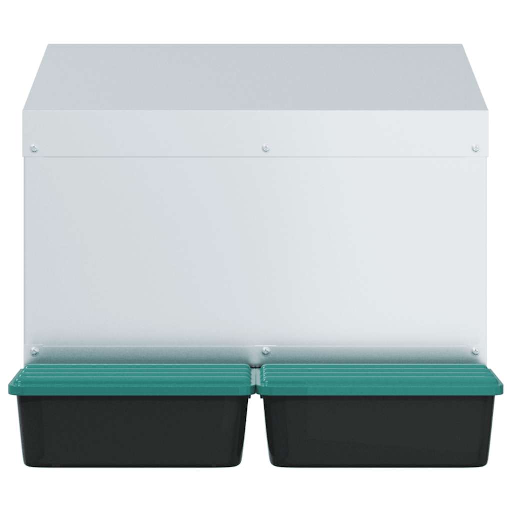 Chicken Nesting Box 2 Compartments Wall-Mounted