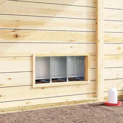Chicken Nesting Box 3 Compartments Wall-Mounted