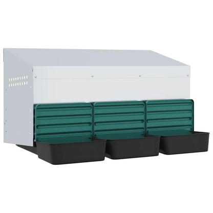 Chicken Nesting Box 3 Compartments Wall-Mounted