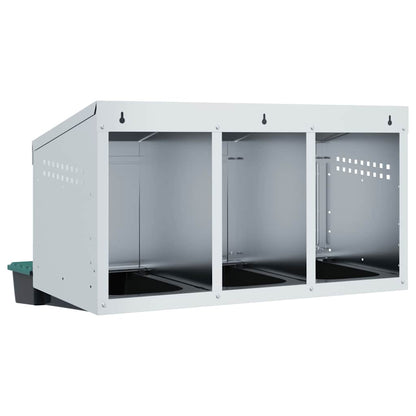 Chicken Nesting Box 3 Compartments Wall-Mounted