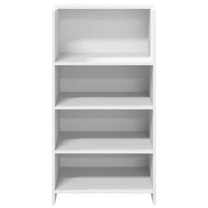 Reception Desk White 55x50x103.5 cm Engineered Wood