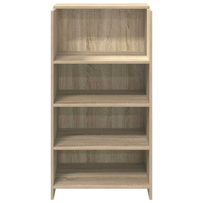 Reception Desk Sonoma Oak 55x50x103.5 cm Engineered Wood