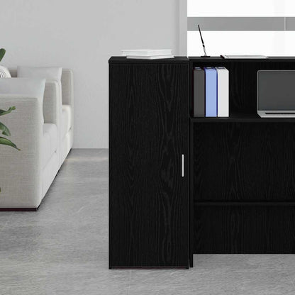 Storage Cabinet Black 40x45x103,5 cm Engineered Wood