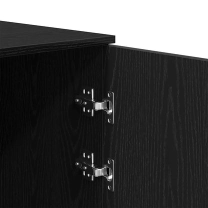 Storage Cabinet Black 40x45x103,5 cm Engineered Wood
