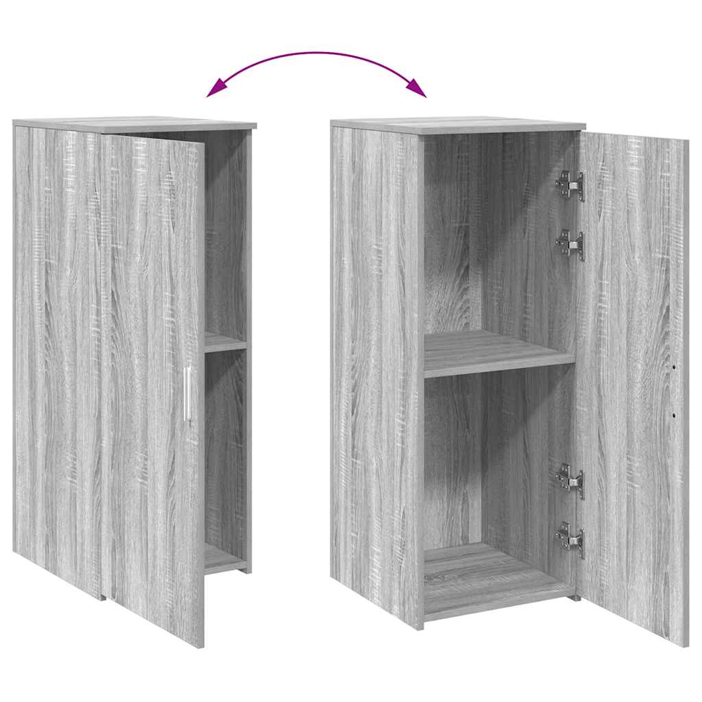 Storage Cabinet Grey Sonoma 40x45x103,5 cm Engineered Wood