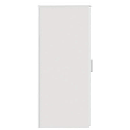 Storage Cabinet White 50x45x103.5 cm Engineered Wood