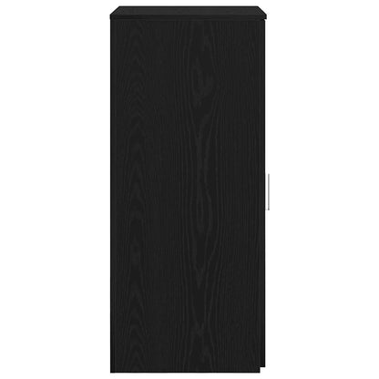 Storage Cabinet Black 50x45x103.5 cm Engineered Wood