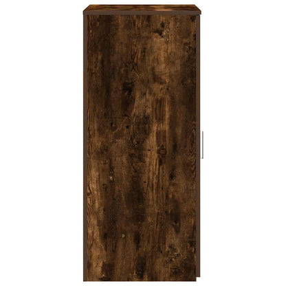 Storage Cabinet Smoked Oak 50x45x103.5 cm Engineered Wood