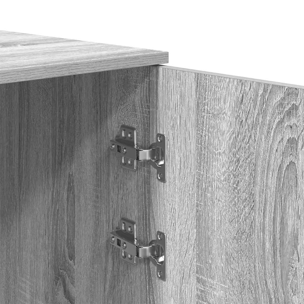 Storage Cabinet Grey Sonoma 50x45x103.5 cm Engineered Wood