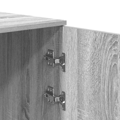 Storage Cabinet Grey Sonoma 50x45x103.5 cm Engineered Wood