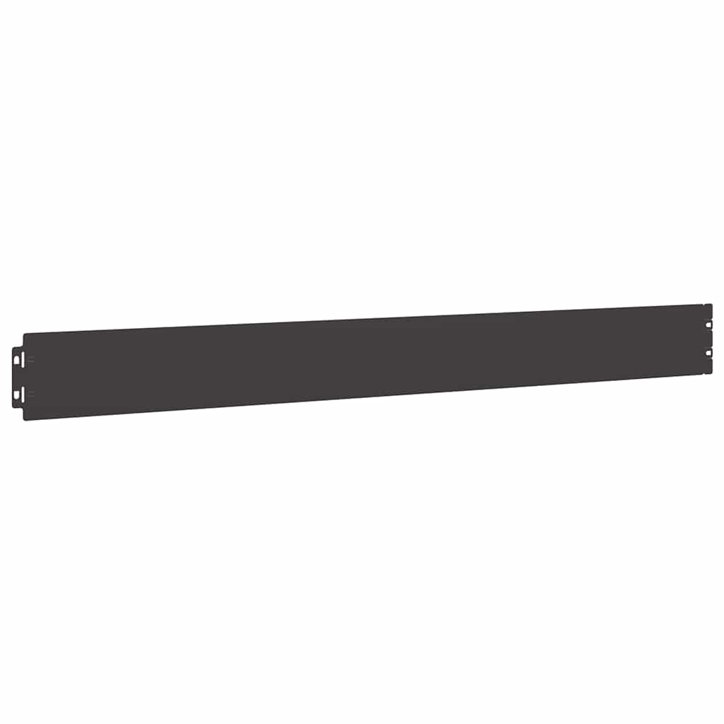 Lawn Edgings 10 pcs Black 10x103 cm Cold-rolled Steel