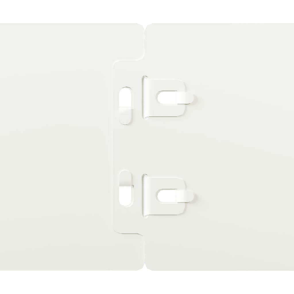 Lawn Edgings 10 pcs White 10x103 cm Cold-rolled Steel