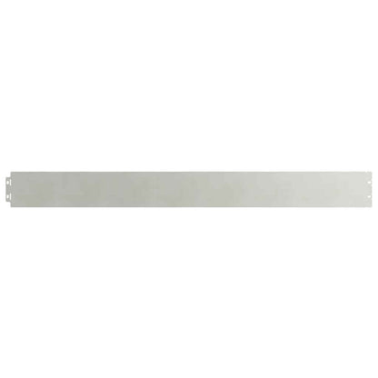 Lawn Edgings 10 pcs 10x103 cm Stainless Steel