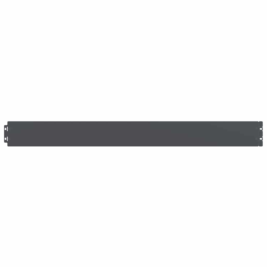 Lawn Edgings 50 pcs Anthracite 10x103 cm Cold-rolled Steel