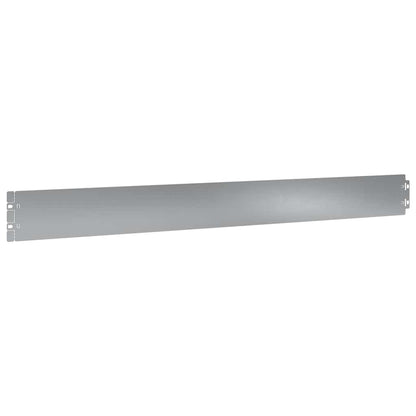 Lawn Edging 50 pcs 10 x 103 cm Galvanised Steel Silver