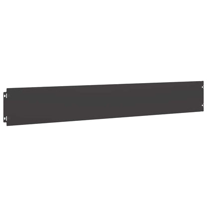 Lawn Edgings 10 pcs Black 15x103 cm Cold-rolled Steel