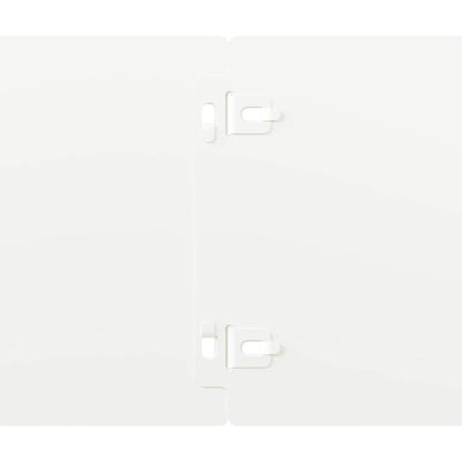 Lawn Edgings 10 pcs White 15x103 cm Cold-rolled Steel