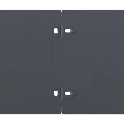 Lawn Edgings 10 pcs Anthracite 15x103 cm Cold-rolled Steel
