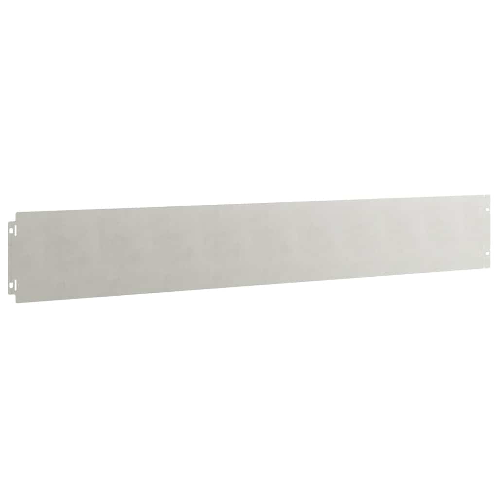 Lawn Edging 10 pcs 15 x 103 cm Stainless Steel Silver