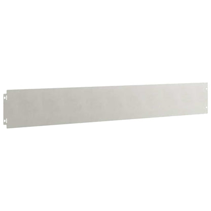 Lawn Edging 10 pcs 15 x 103 cm Stainless Steel Silver