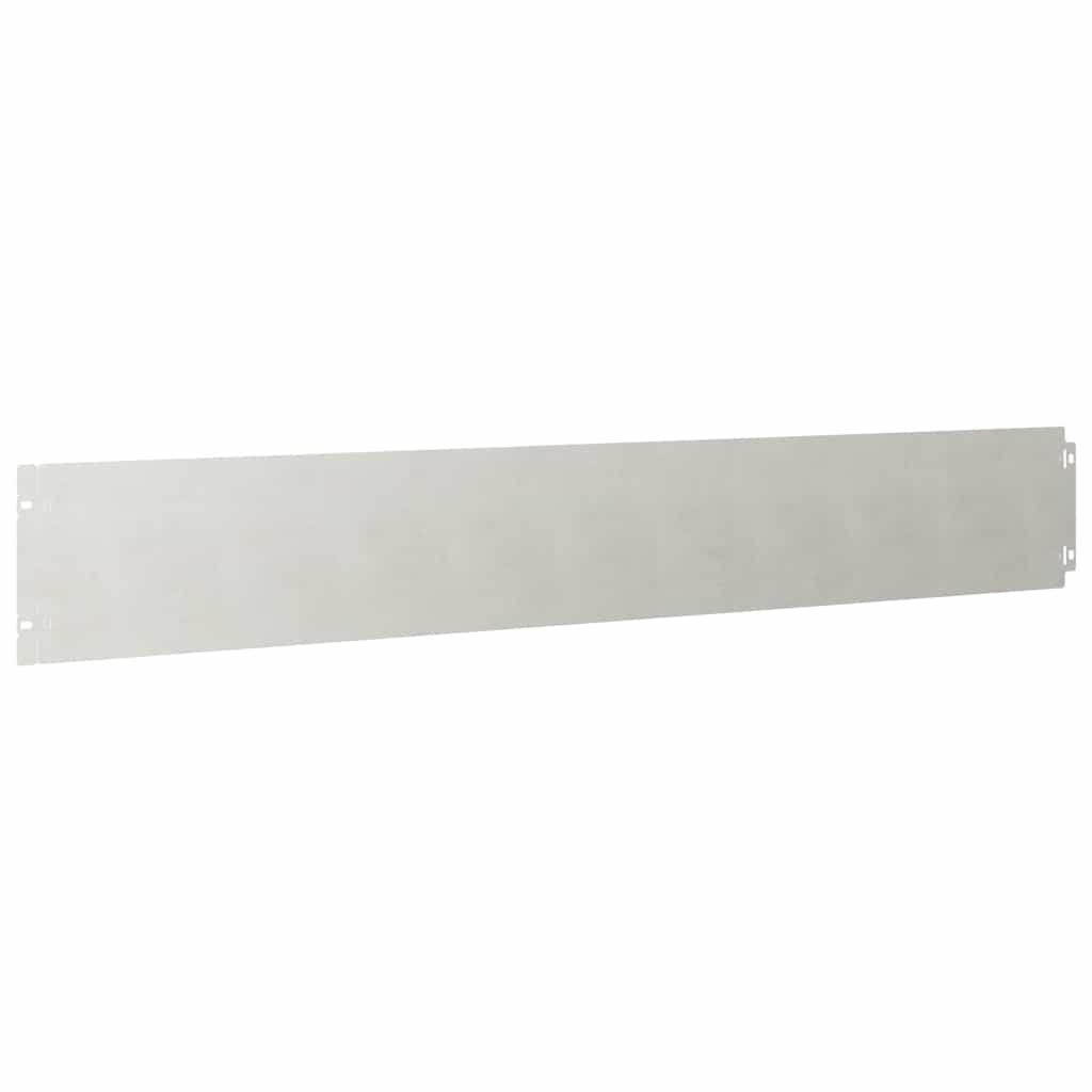 Lawn Edging 10 pcs 15 x 103 cm Stainless Steel Silver