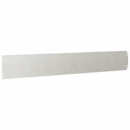 Lawn Edging 10 pcs 15 x 103 cm Stainless Steel Silver