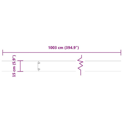 Lawn Edging 10 pcs 15 x 103 cm Stainless Steel Silver