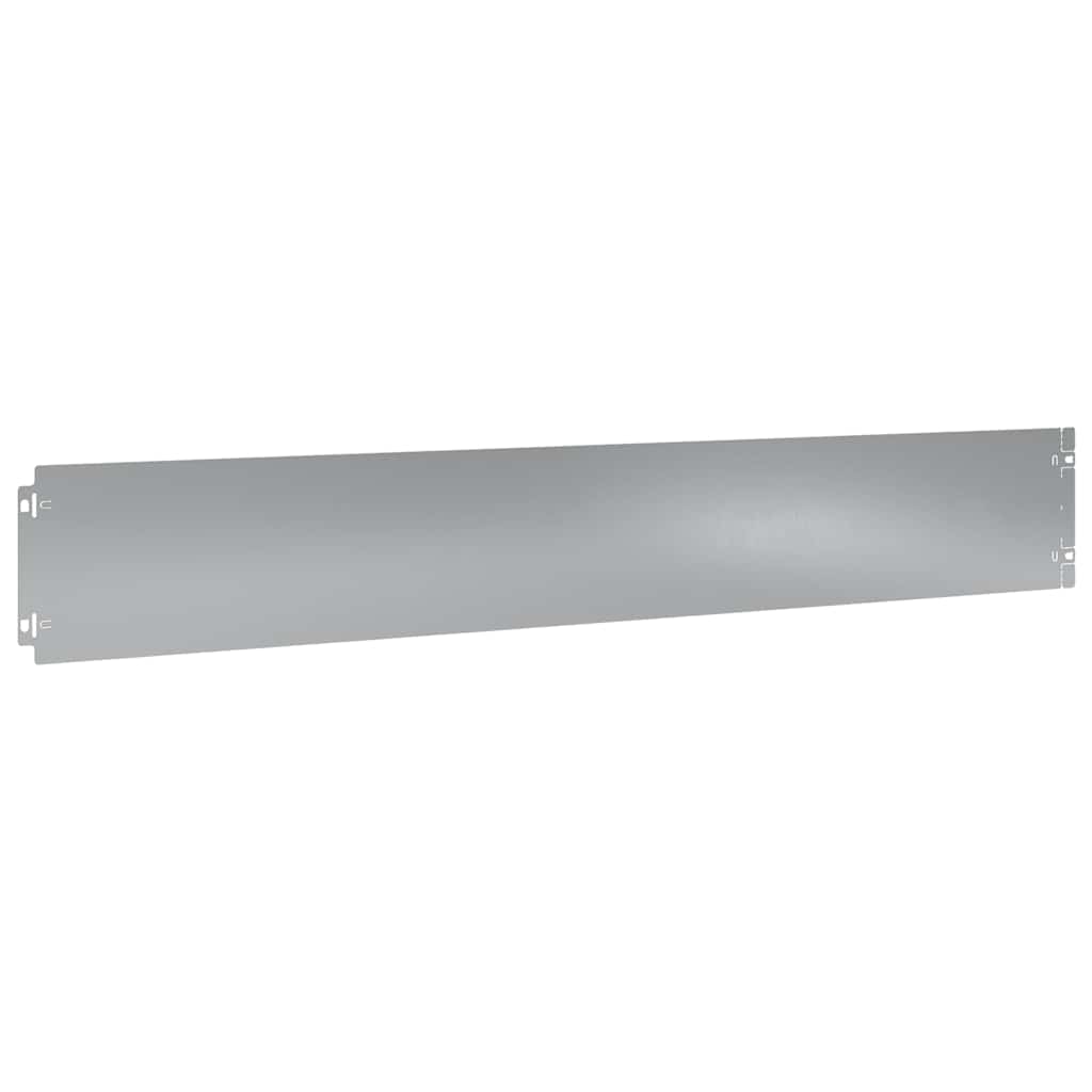 Lawn Edging 10 pcs 15 x 103 cm Galvanised Steel Silver