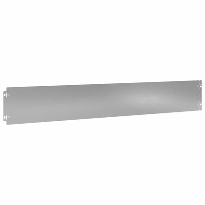 Lawn Edging 50 pcs 15 x 103 cm Galvanised Steel Silver