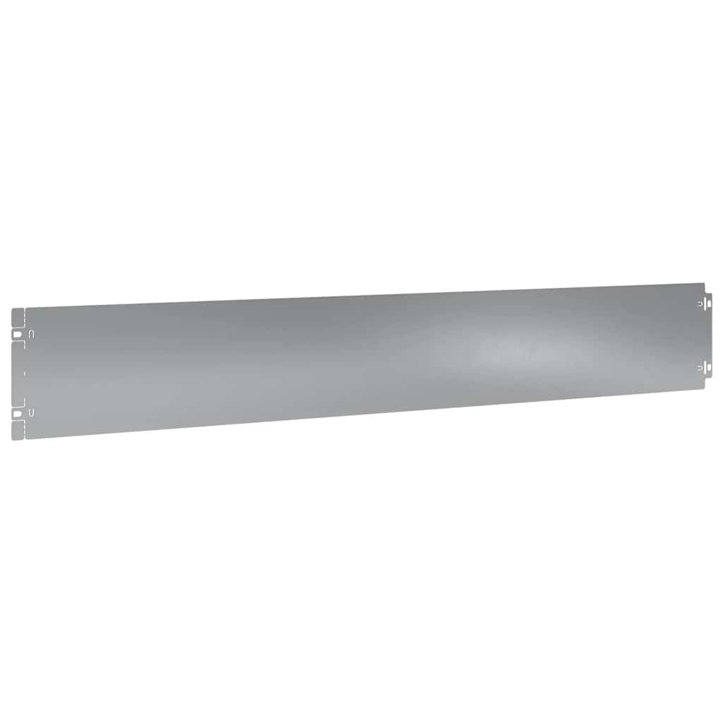 Lawn Edging 50 pcs 15 x 103 cm Galvanised Steel Silver