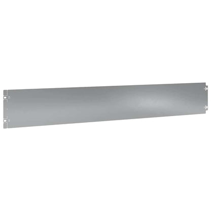 Lawn Edging 50 pcs 15 x 103 cm Galvanised Steel Silver