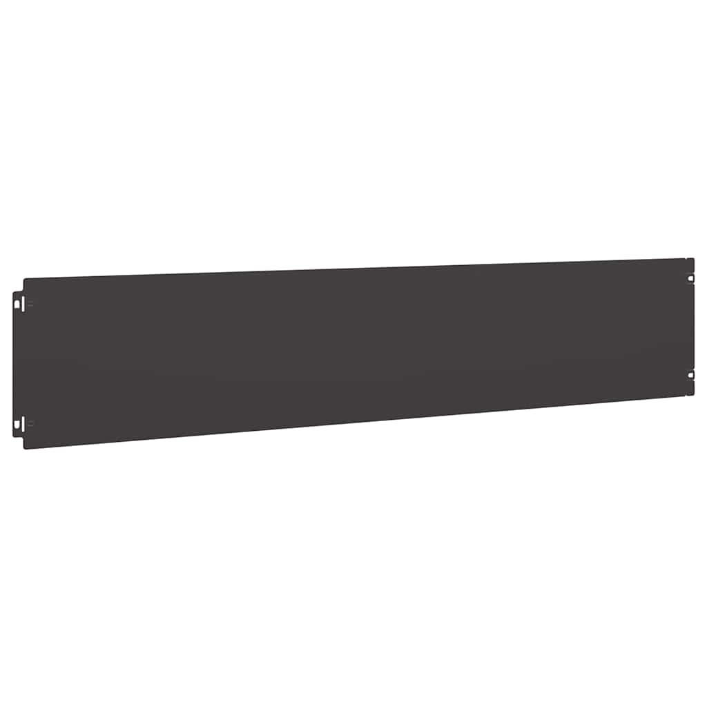 Lawn Edging 10 pcs 20 x 103 cm Steel Black