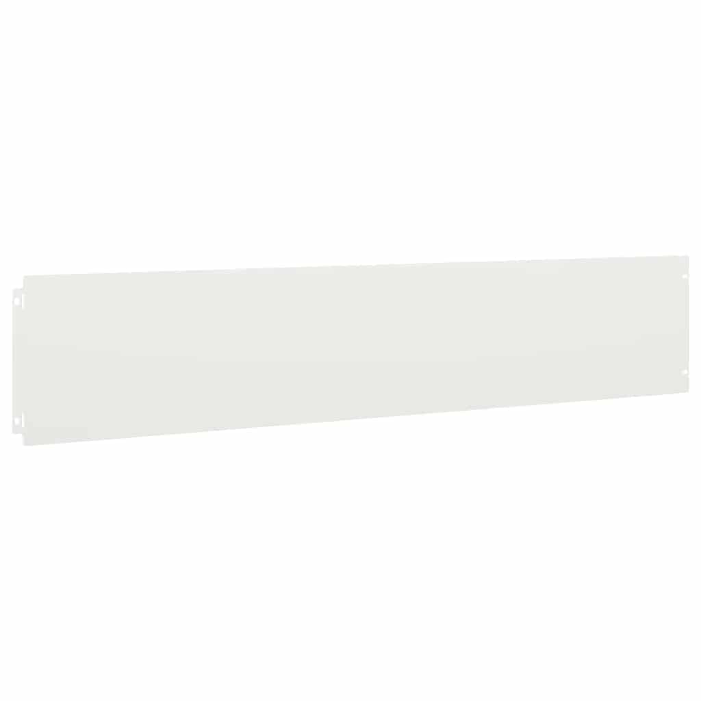 Lawn Edgings 10 pcs White 20x103 cm Cold-rolled Steel