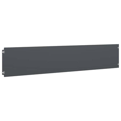 Lawn Edgings 10 pcs Anthracite 20x103 cm Cold-rolled Steel
