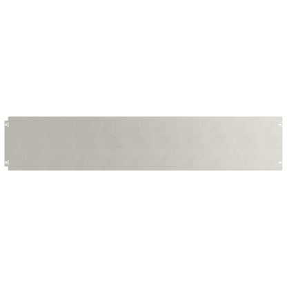 Lawn Edgings 10 pcs 20x103 cm Stainless Steel