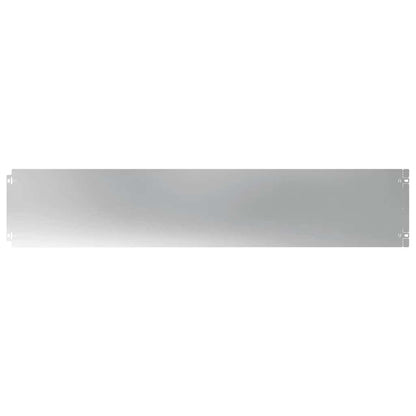 Lawn Edging 10 pcs 20 x 103 cm Galvanised Steel Silver