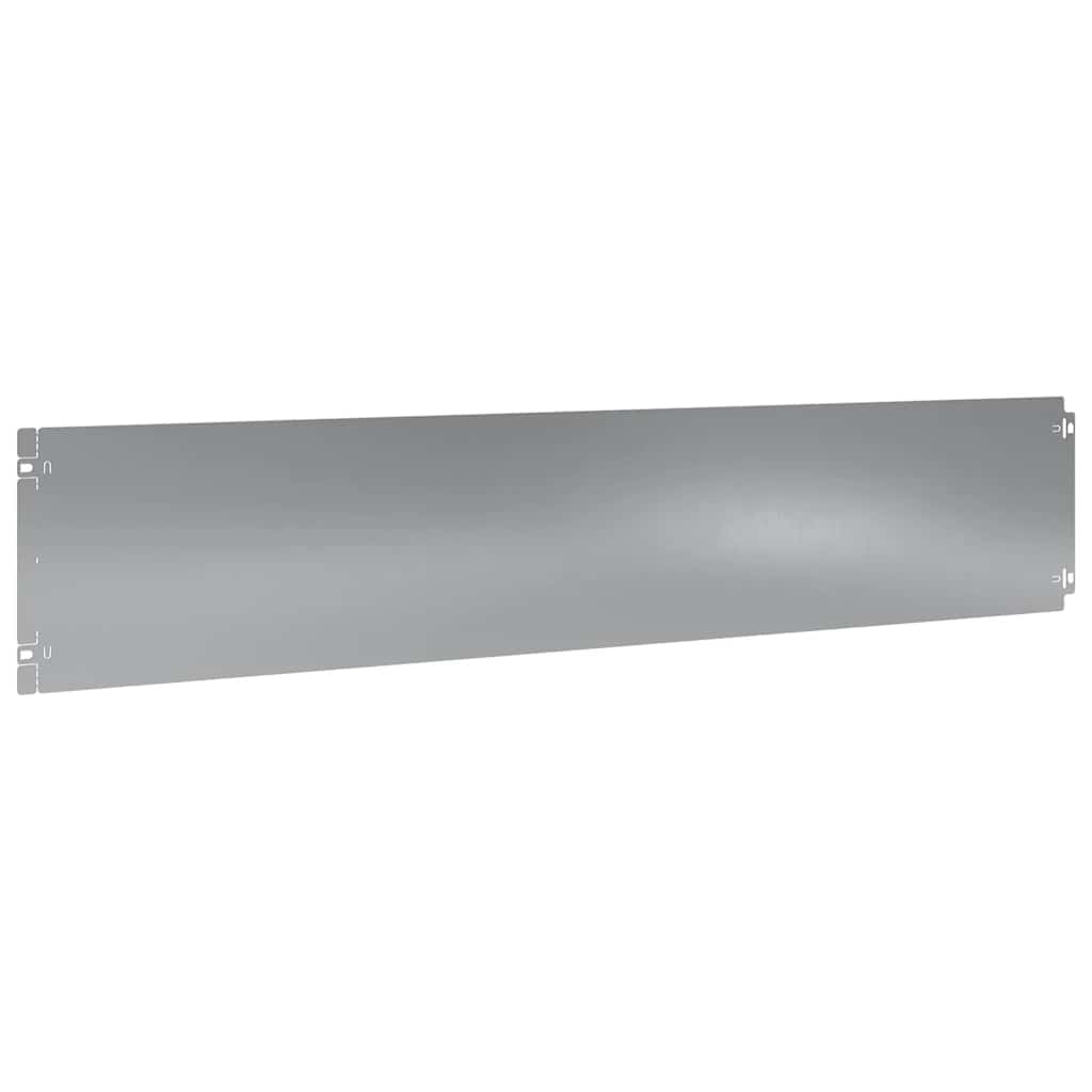 Lawn Edging 10 pcs 20 x 103 cm Galvanised Steel Silver