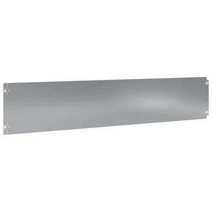 Lawn Edging 10 pcs 20 x 103 cm Galvanised Steel Silver