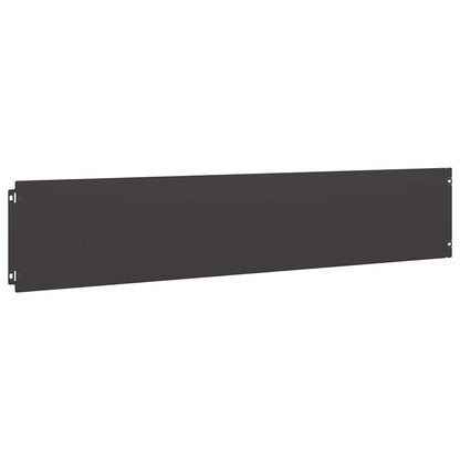 Lawn Edgings 30 pcs Black 20x103 cm Cold-rolled Steel