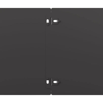 Lawn Edgings 30 pcs Black 20x103 cm Cold-rolled Steel