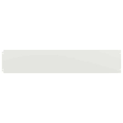 Lawn Edgings 30 pcs White 20x103 cm Cold-rolled Steel