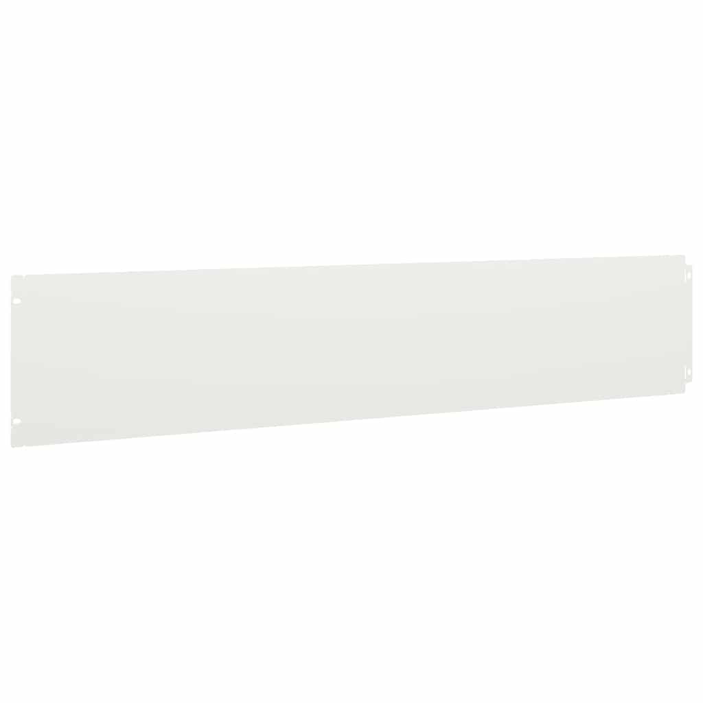Lawn Edgings 30 pcs White 20x103 cm Cold-rolled Steel