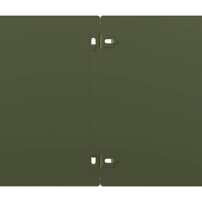 Lawn Edgings 30 pcs Olive Green 20x103 cm Cold-rolled Steel