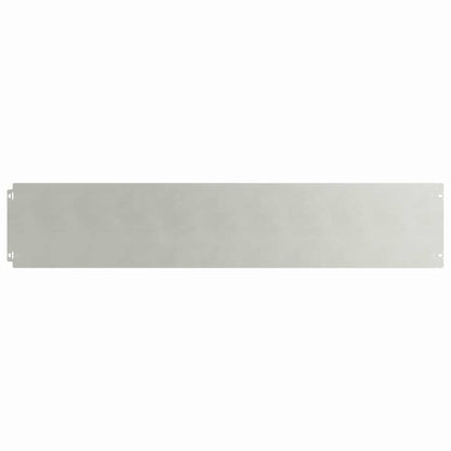 Lawn Edging 30 pcs 20 x 103 cm Stainless Steel Silver
