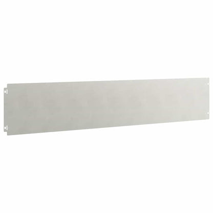 Lawn Edging 30 pcs 20 x 103 cm Stainless Steel Silver