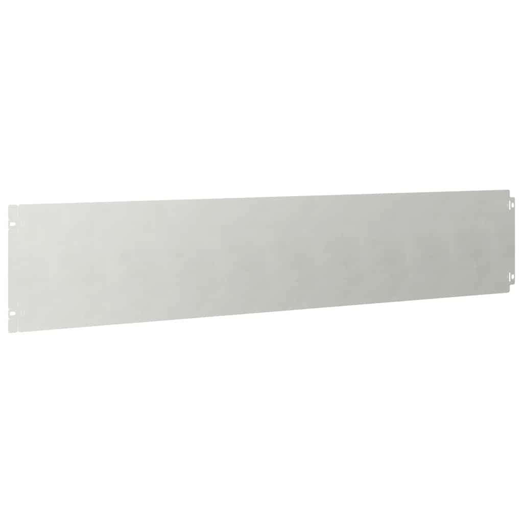 Lawn Edging 30 pcs 20 x 103 cm Stainless Steel Silver