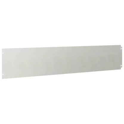 Lawn Edging 30 pcs 20 x 103 cm Stainless Steel Silver